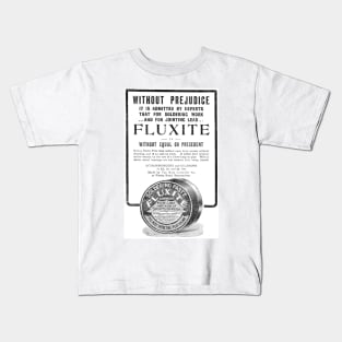 The Auto Controller Co. - Fluxite Soldering Paste - 1910 Vintage Advert Kids T-Shirt